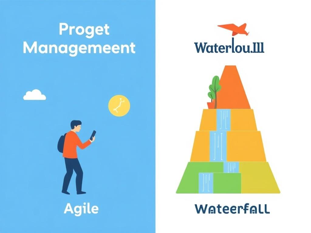 La Gestion de Projet TI: Méthodologies Agile vs. Waterfall — Trouver la bonne voie